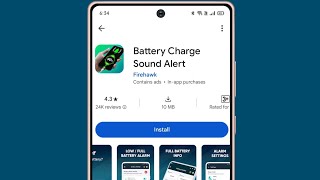 Battery Charge Sound Alert App Kaise Use Kare || How To Use Battery Charge Sound Alert App screenshot 3