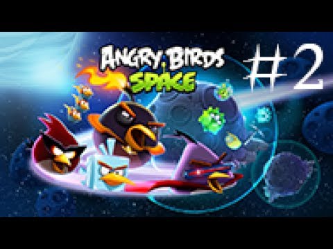 Angry Birds Space Gameplay HD on android PIG BANG level #2