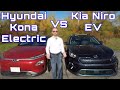 Hyundai Kona Electric versus Kia Niro EV