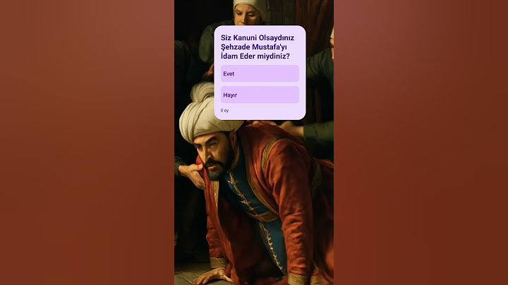 Siz Kanuni Olsaydınız Şehzade Mustafa'yı Öldürür müydünüz? | Tarihi Bir Karar Üzerine Düşünce