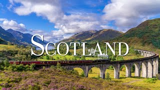 Scotland 4K Scenic Relaxation Film with Beautiful Relaxing Music for Stress Relief, Study Music