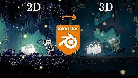 Hollow Knight - Leg Eater || Blender Timelapse