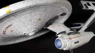 Building Polar Lights USS Enterprise Refit (with battle damage) screenshot 5