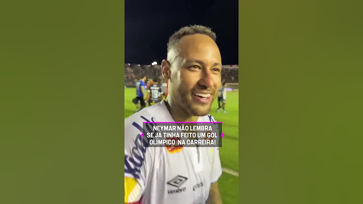 O NEYMAR NEM LEMBRAVA SE JÁ TINHA FEITO ALGUM GOL OLÍMPICO! 😂 #shorts