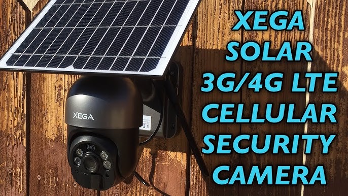 3G/4G LTE Cámara Vigilancia Exterior Solar con SIM, GENBOLT Cámara