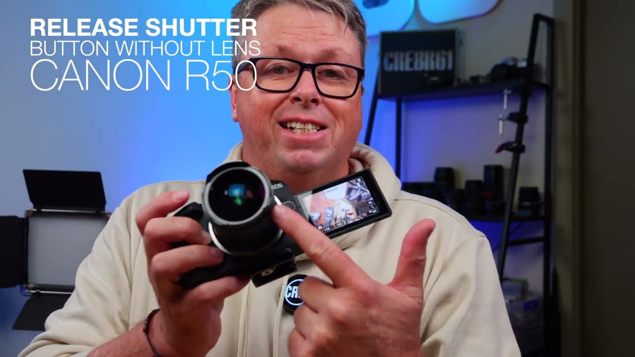 Затвор не работает с вашим мануальным объективом? ИЗМЕНИТЕ ЭТО! | Canon R50