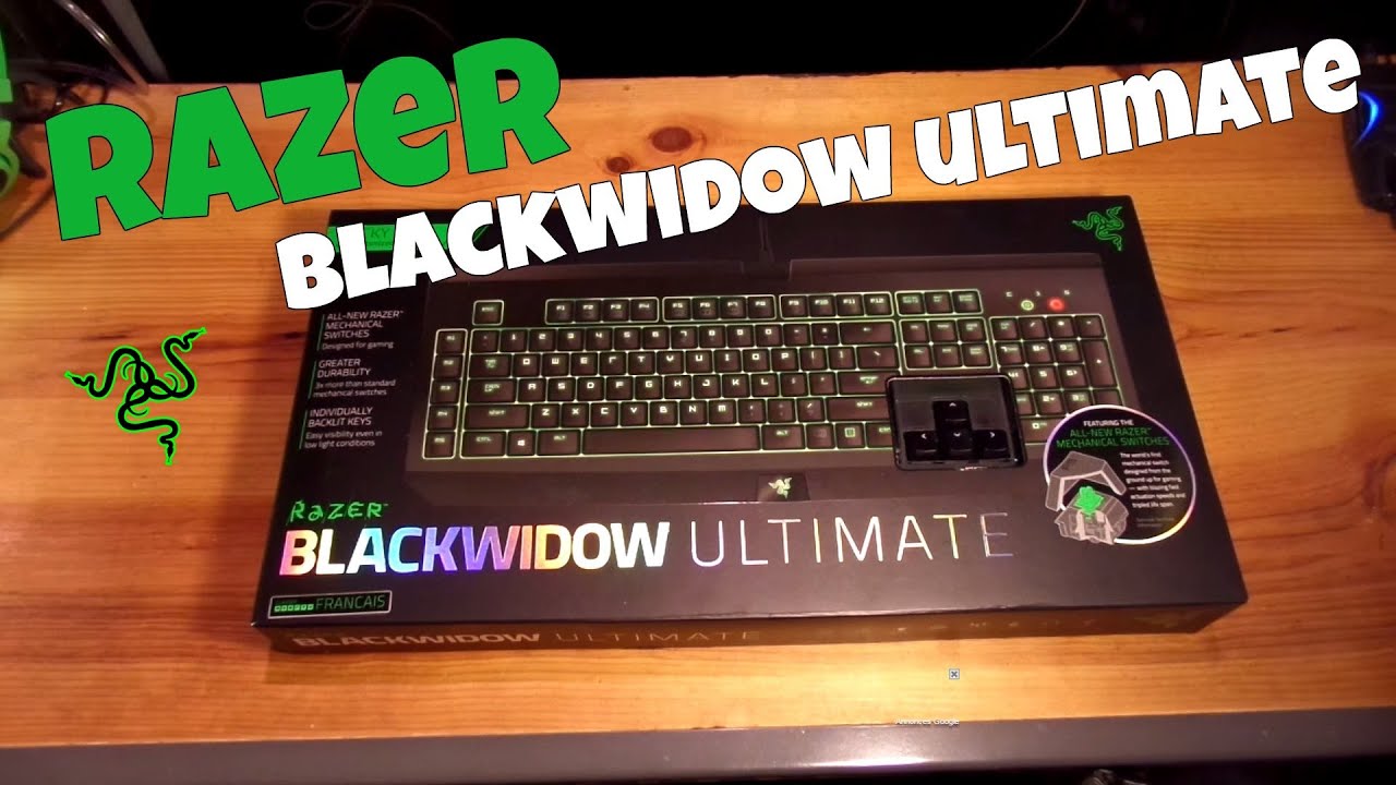 Clavier Razer Blackwidow V3 Vert - PC