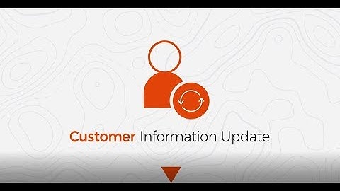 HowTo Update your Account Details Online