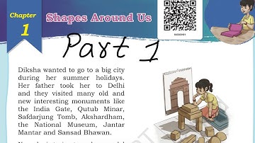Shapes Around us Part 1 Class 4, Maths New Ncert book chapter 1 Solution with explanation