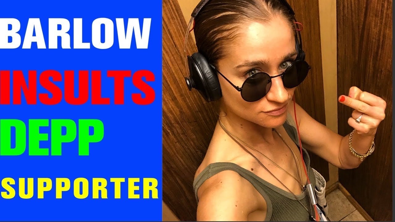 EVE BARLOW INSULTS JOHNNY DEPP SUPPORTER and BLOCKS ME !