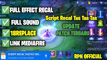 Script Recall Tas Tas Tas Terbaru No Password | Full Effect | Full Sound