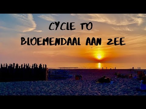 Cycling to Bloemendaal aan Zee | Cheap Travel Holland | Fostered Culture (2019)(4K)