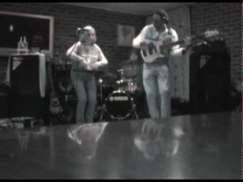Liz on the Washboard