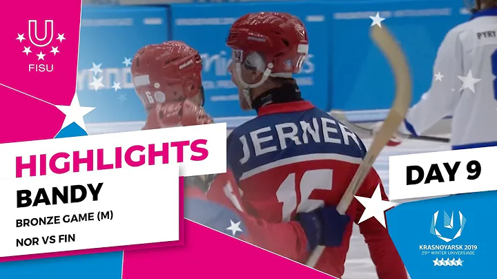 Highlights day 9 I Bandy Men Bronze Game NOR vs FI...