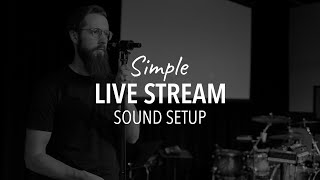 Simple Way to Improve Live Stream Audio (Aux \& Bus Mixes)