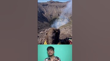 700 years lord Ganesha statue in Indonesian active volcano 🙏#lordganesha