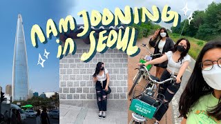 art galleries, ttukseom park, jins restaurant ? namjooning vlog