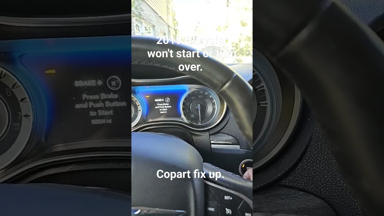 2019 Chrysler 300 Troubleshoot 