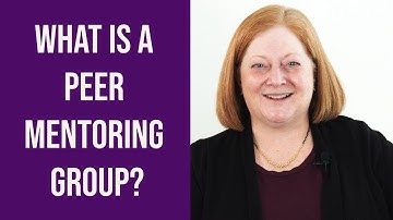 Joanne Kamens 1: What is a Peer Mentoring Group?