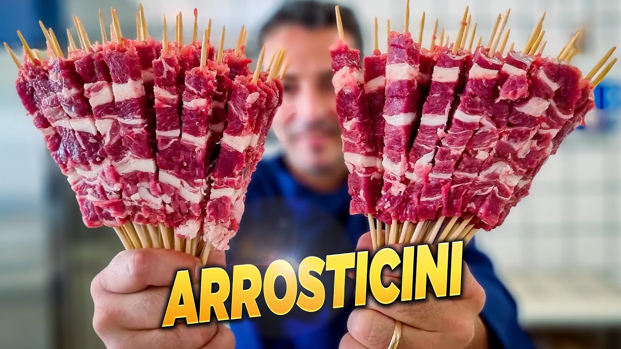 How to Make ARROSTICINI like a Butcher from Abruzzo