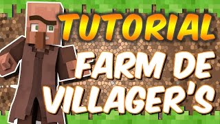 Minecraft Xbox One - Tutorial Farm de Villagers (Aldeões) - Eficiente no Survival