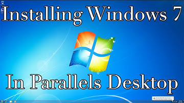Installing Windows 7 in Parallels