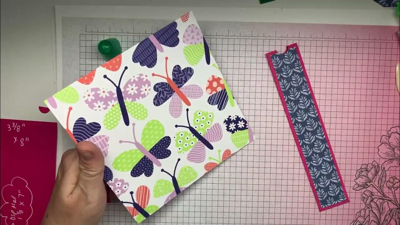 Handmade Nail File Holder Gift idea Stampin' Up! Craft fair fayre