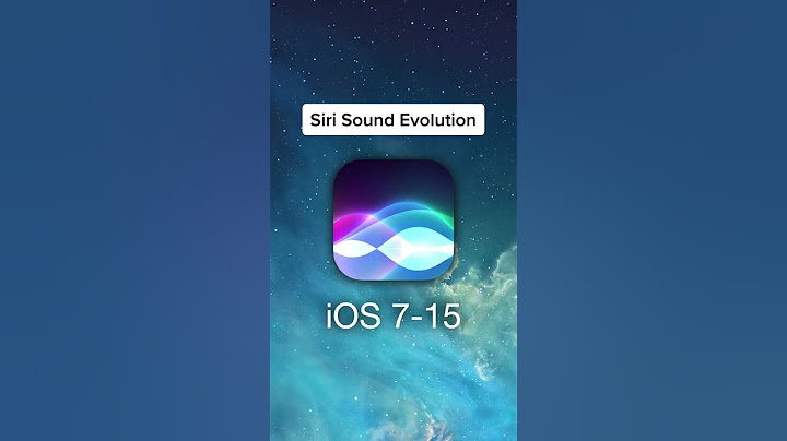 Siri Sound Evolution 🙃 #shorts
