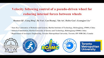 Study 1: Velocity following control of a pseudo-driven wheel in Journal of IEEE Robot. Autom. Lett.