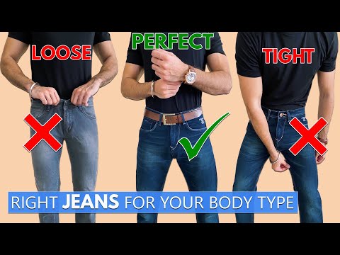 Best Fitting Jeans for your body type, How to choose a RIGHT JEANS