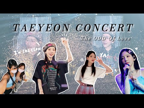 TAEYEON CONCERT VLOG✨🦋"The ODD Of Love" 2023.06.24 in Taipei