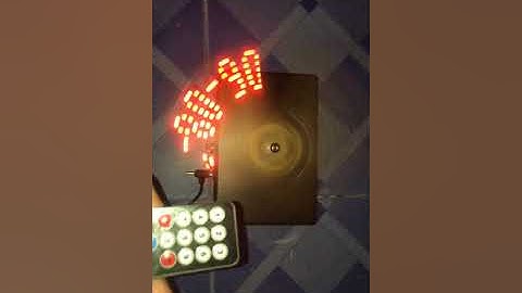 นาฬิกาใบพัดควบคุมด้วยArduino V2