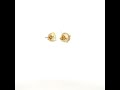 Video: 10Kt Gold Cz Earrings