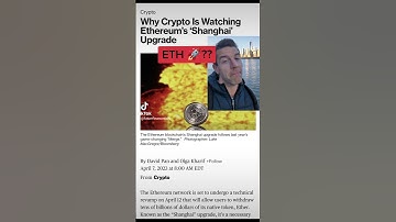 MASSIVE Ethereum Upgrade Allows BILLIONS of Dollars in Withdrawals - Are You Ready?! #crypto #eth