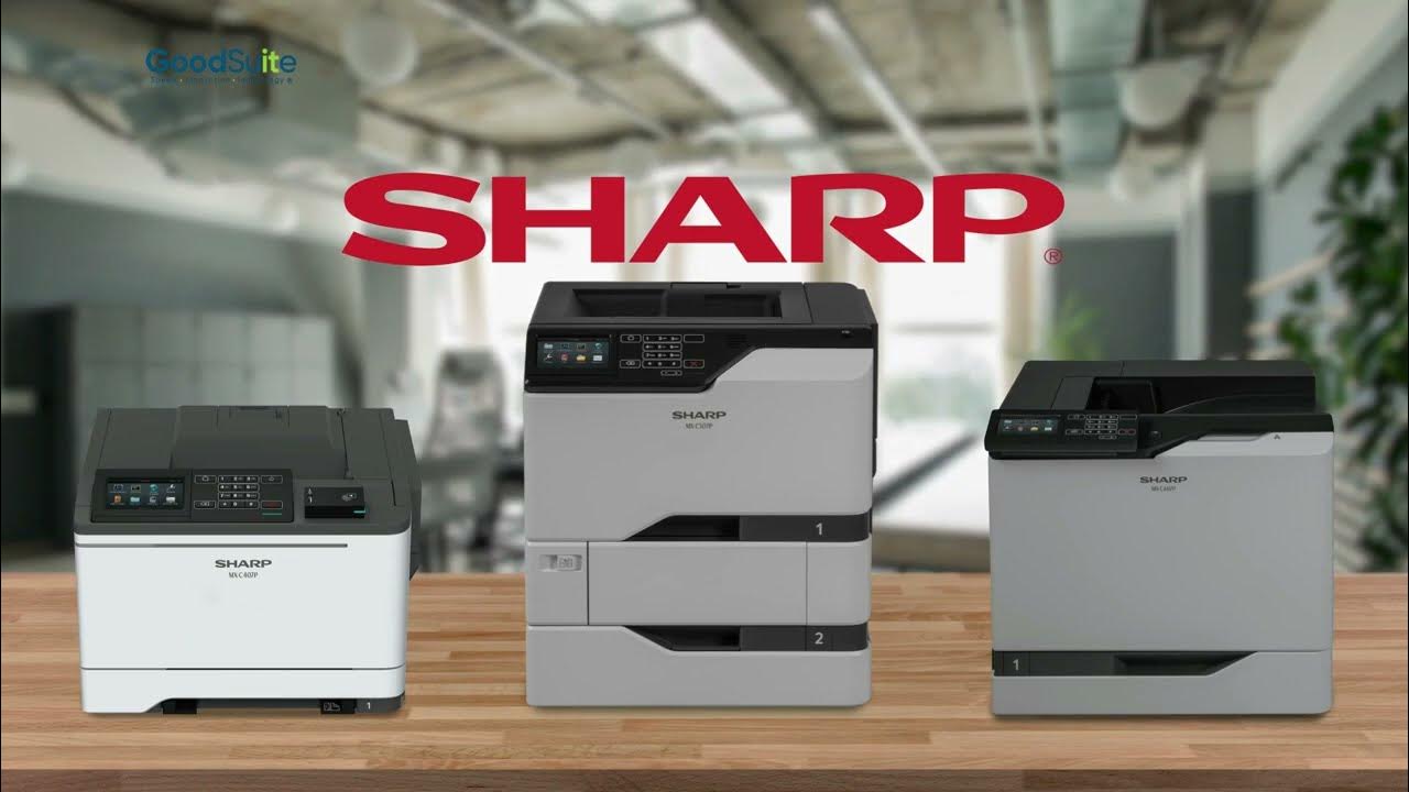Sharp Workgroup Stand Alone Printers YouTube