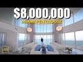 Touring a $8 Million Dollar | Miami Penthouse | Peter J Ancona