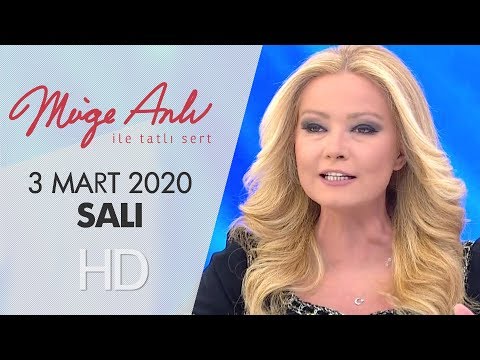 Müge Anlı ile Tatlı Sert 3 Mart 2020 | Salı