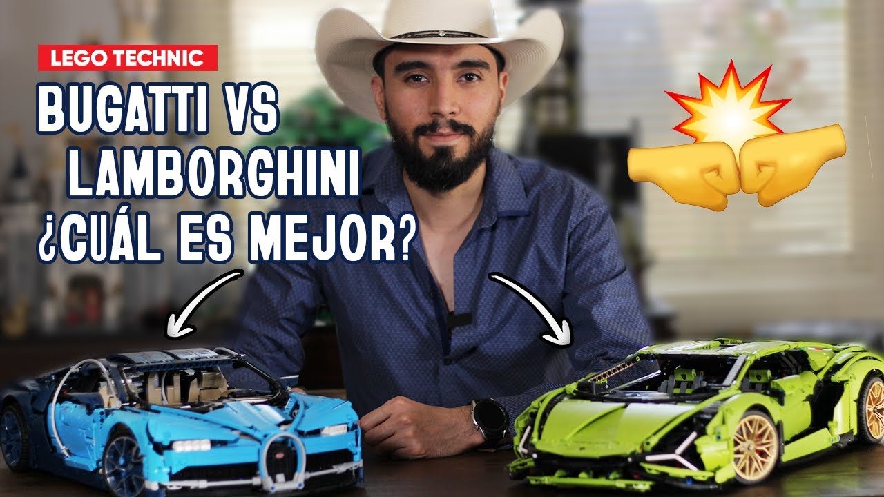 Los Súper Autos más caros de LEGO Technic: Bugatti Chiron VS Lamborghini Sian FKP 37 ¿Cuál es mejor?