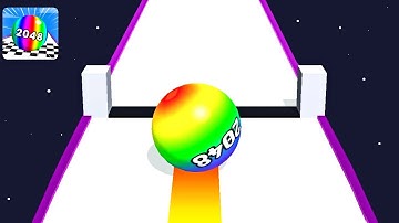 Ball Run 2048: Ball Games 3D ! All Levels Gameplay (318-324) android, ios