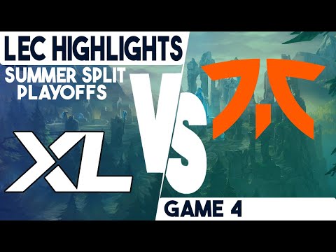 XL vs FNC Highlights Game 4 | LEC Playoffs Summer 2023 | EXCEL vs Fnatic