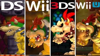 New Super Mario Bros. Series - All Final Bowser Bosses
