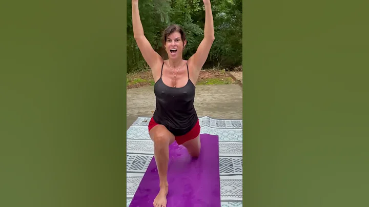 Yoga Workout with Mary. WAIT FOR IT!  Yes, its rai...