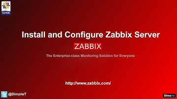 [Lab 12] Zabbix for Beginners - Install and Configure Zabbix Server