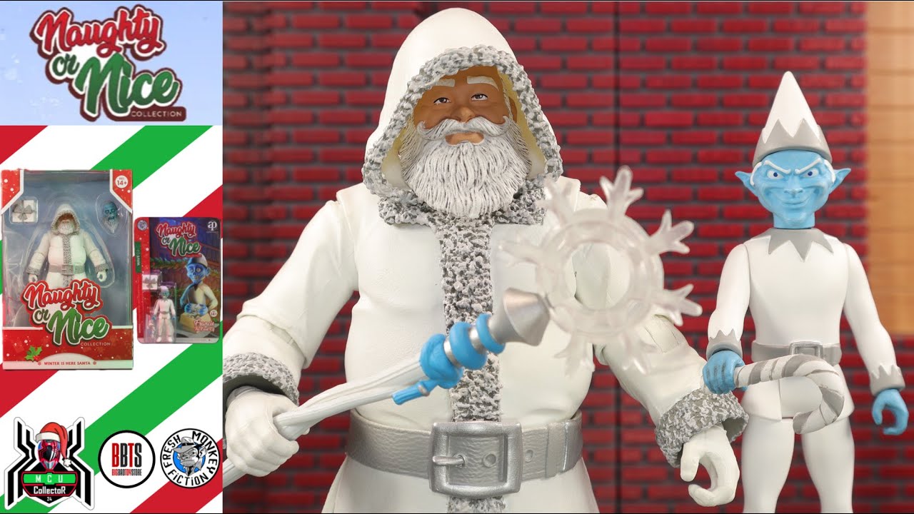 The Annual Santa 2010 限定版 フィギュア Naughty or Nice Collection WINTER IS HERE SANTA & Francis Frost