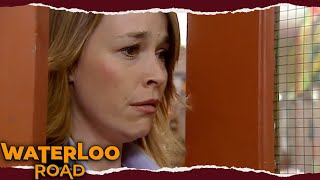 18 Years Of Waterloo Road | Rachel's blackmailer exposes her secrets in front of the entire school 😟