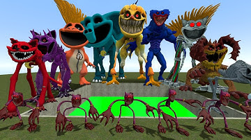 NEW EVOLUTION OF ALL MECHATITAN SMILING CRITTERS - POPPY PLAYTIME CHAPTER 4 PART 2! In Garry