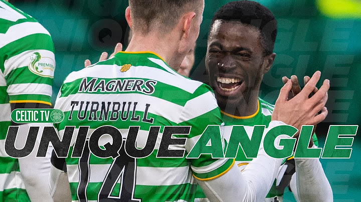 🎥 UNIQUE ANGLE: Celtic 3-0 Dundee Utd | The Bhoys end the year in style!