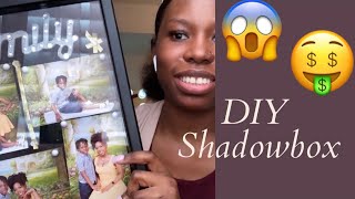 Walmart New Finds && HOW TO DIY SHADOW BOX FRAME
