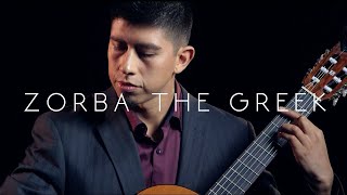 Video thumbnail of "ZORBA THE GREEK  - Performed by Alejandro Aguanta - Classical guitar"