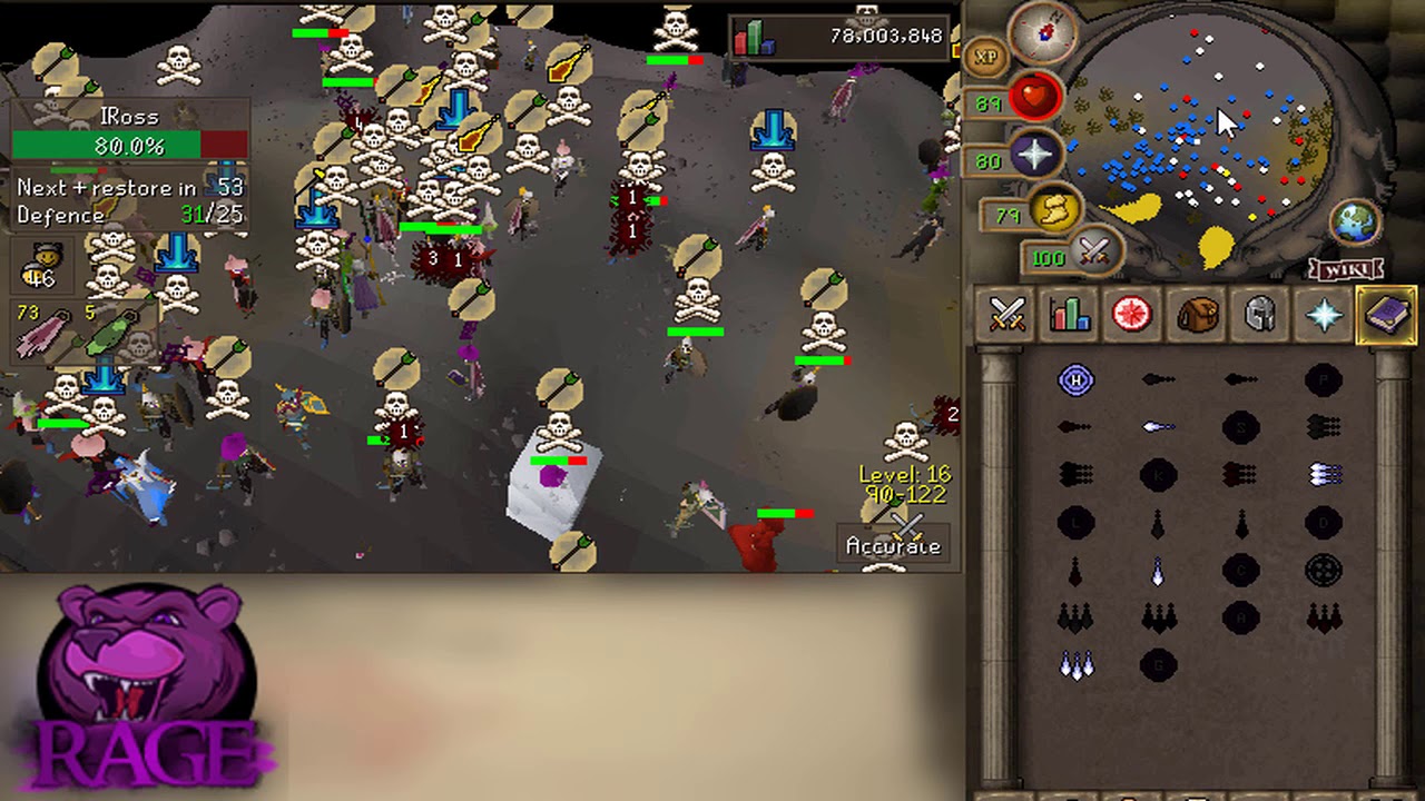 [OSRS] Rage Barrages Every Clan P2P Sunday - YouTube